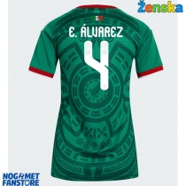 Meksiko Edson Alvarez #4 Domaci Dres za Ženska SP 2026 Kratak Rukav